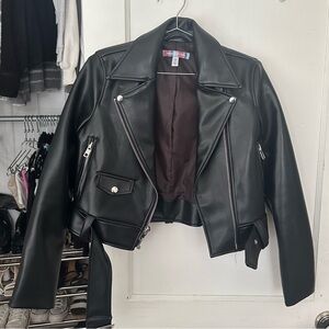 Leather jacket